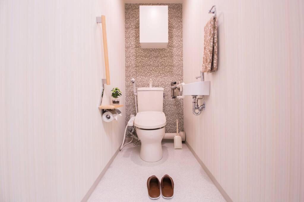 Ferienwohnung Oshiage Sky View Terrace Penthouse Präfektur Tokio Exterior foto